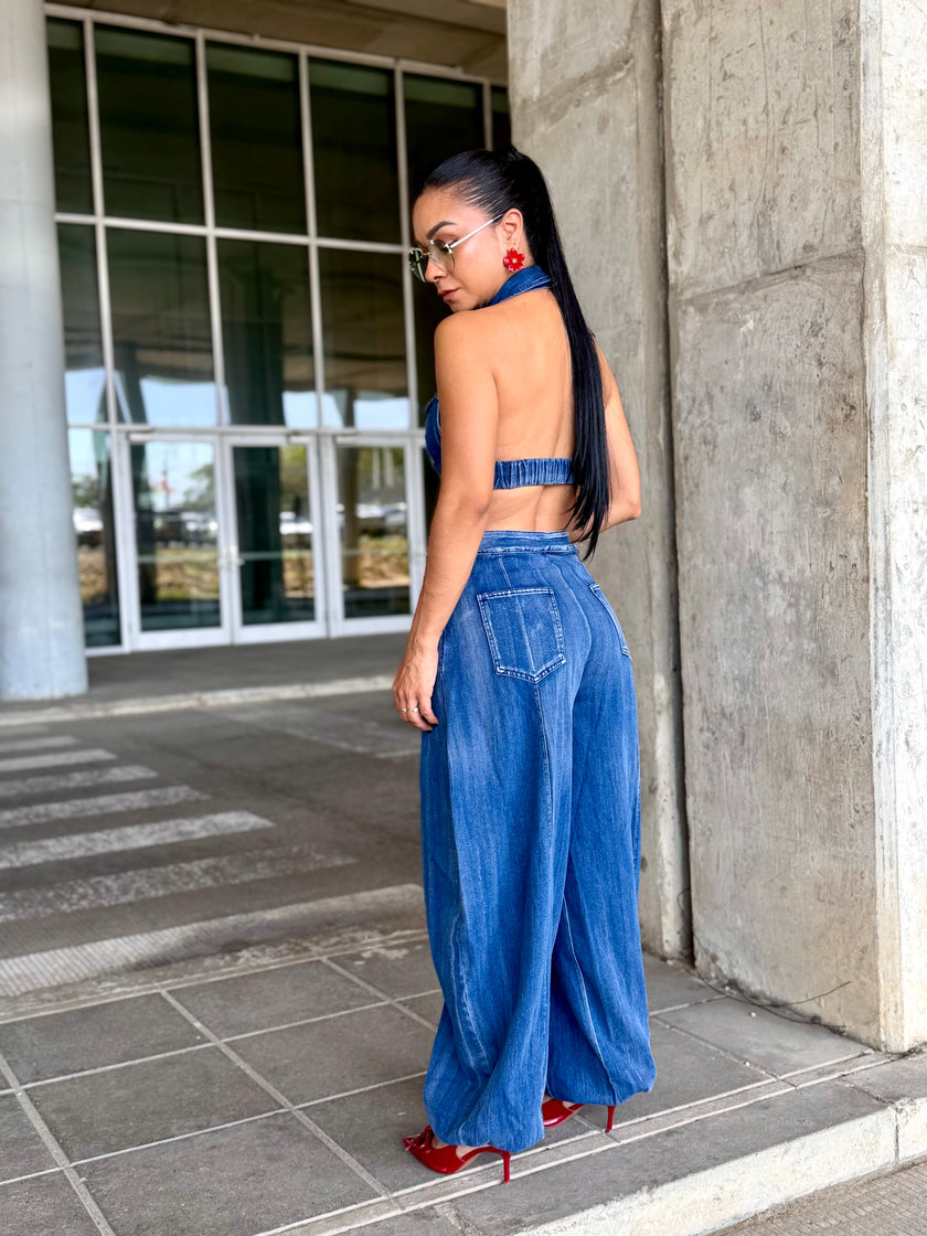 Jumpsuit denim 1012