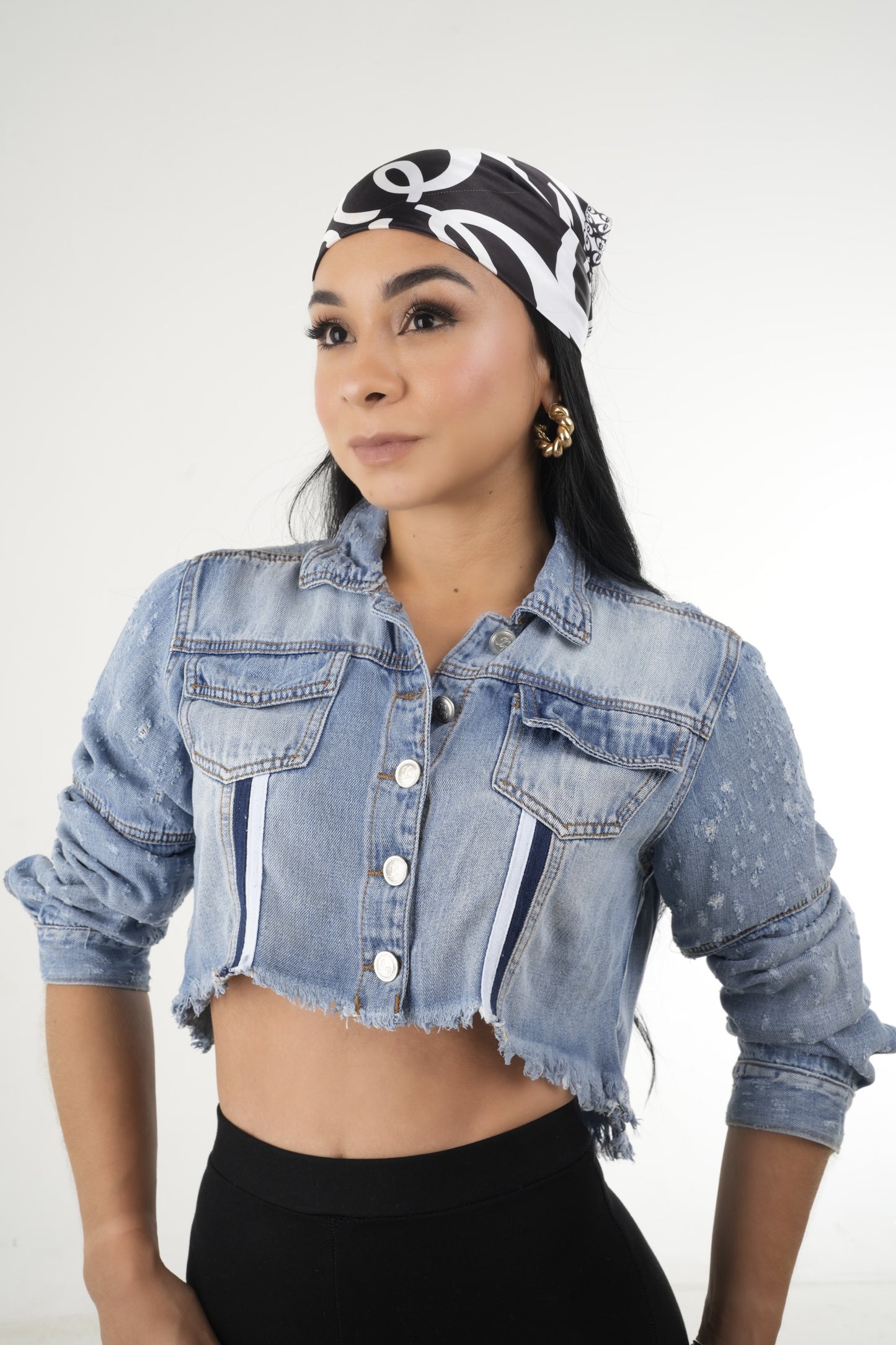 CHAQUETA CROP JGZ CLARA
