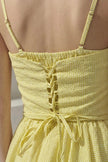 Vestido Corset Texturizado · Mini Soleil