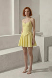 Vestido Corset Texturizado · Mini Soleil