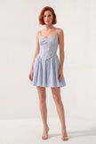 Vestido Corset Texturizado · Mini Soleil