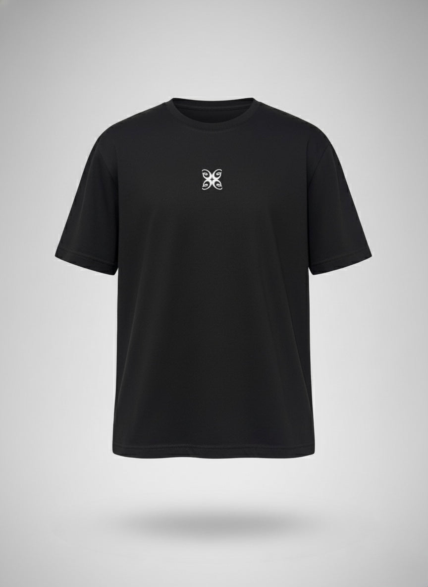 Camiseta Oversize Premium con Logo Bordado