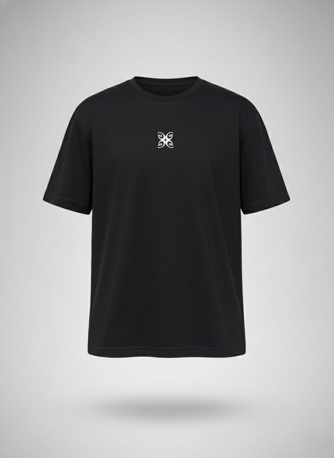 Camiseta Oversize Premium con Logo Bordado
