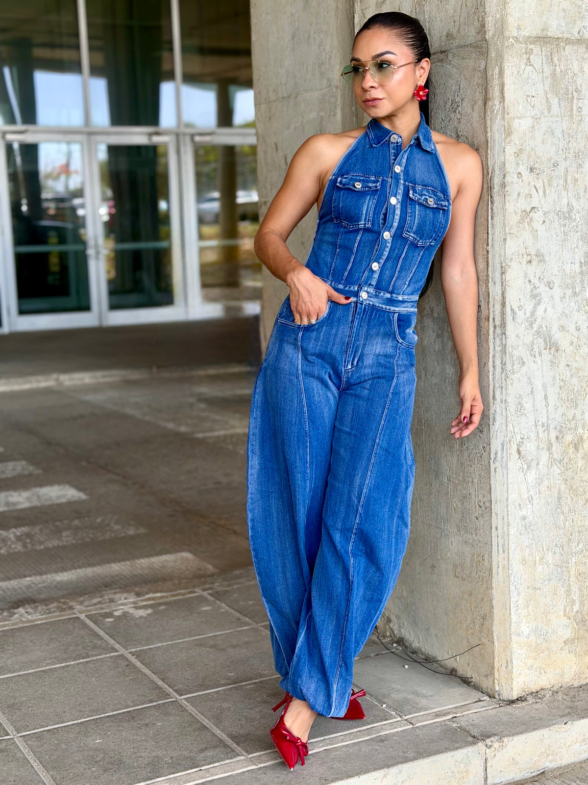 Jumpsuit denim 1012