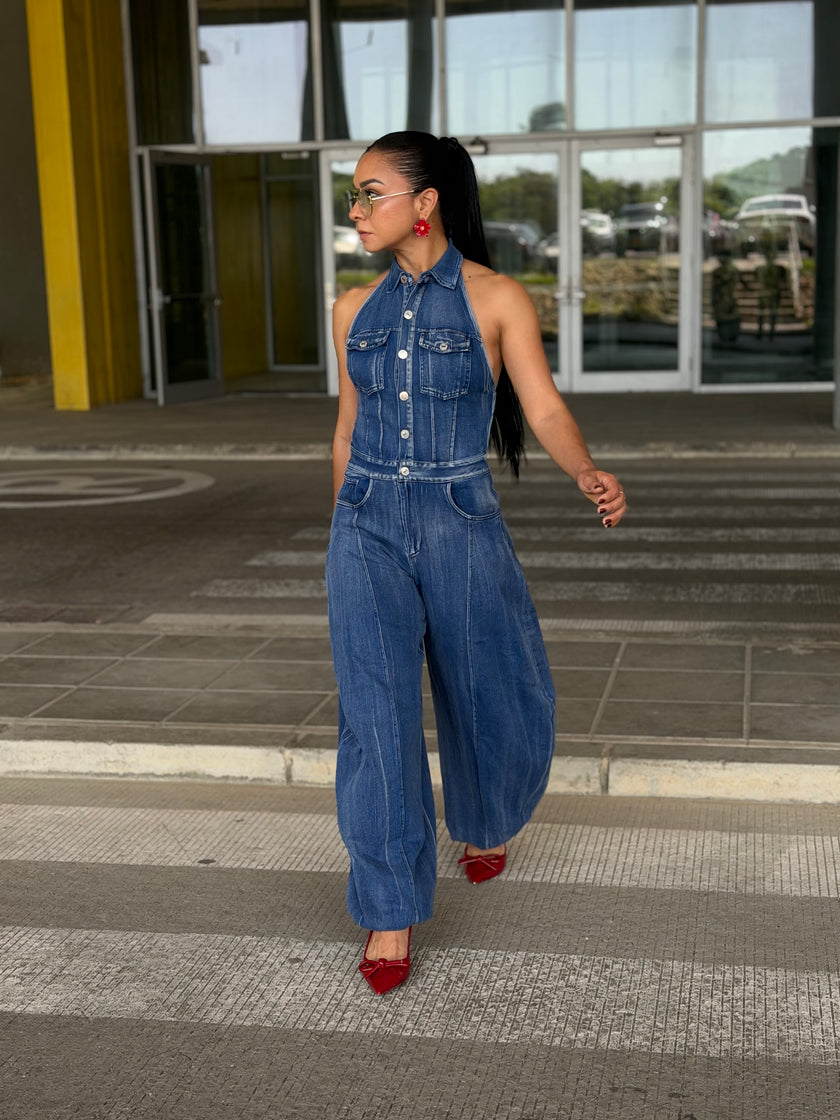 Jumpsuit denim 1012