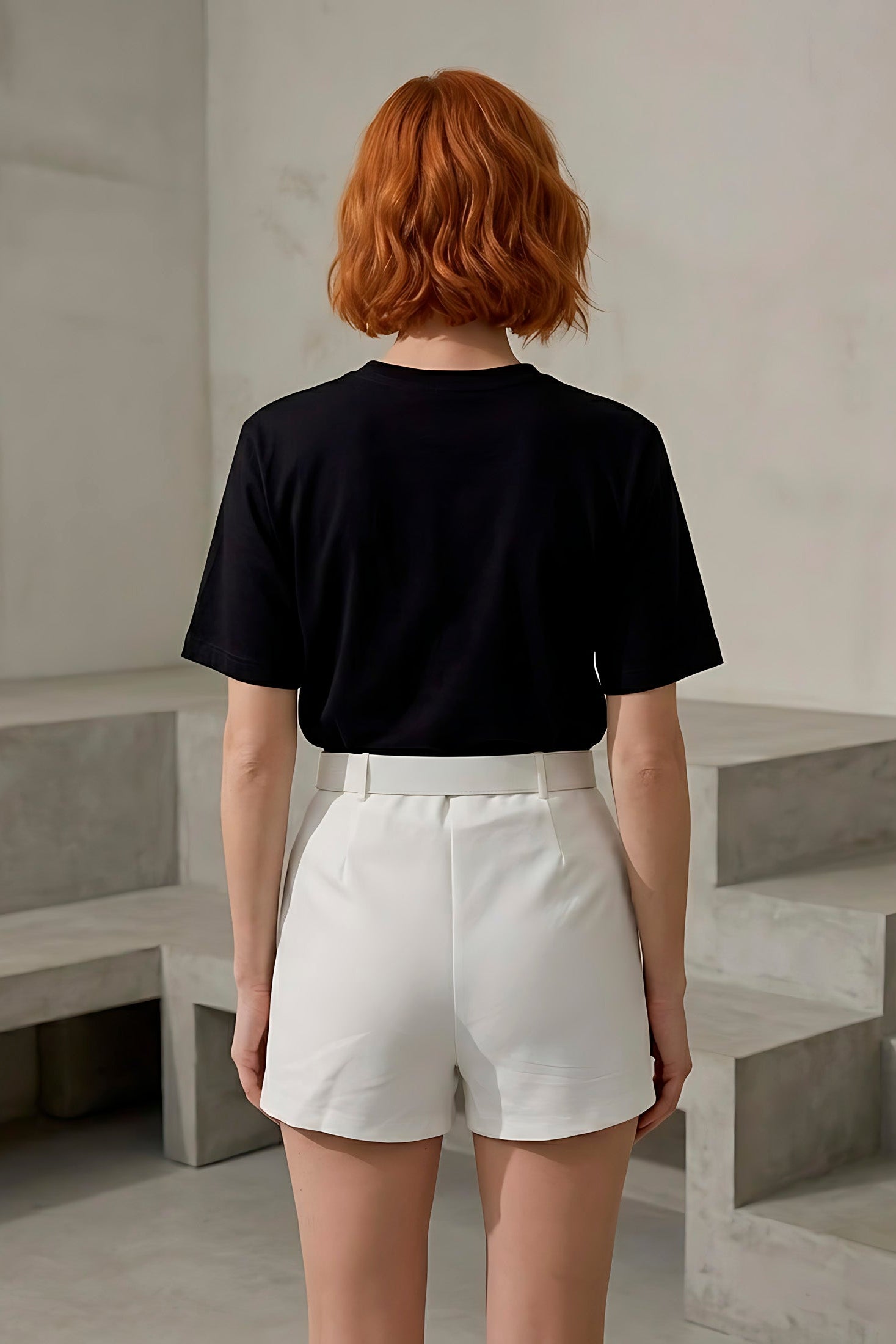 Camiseta Oversize Premium con Logo Bordado