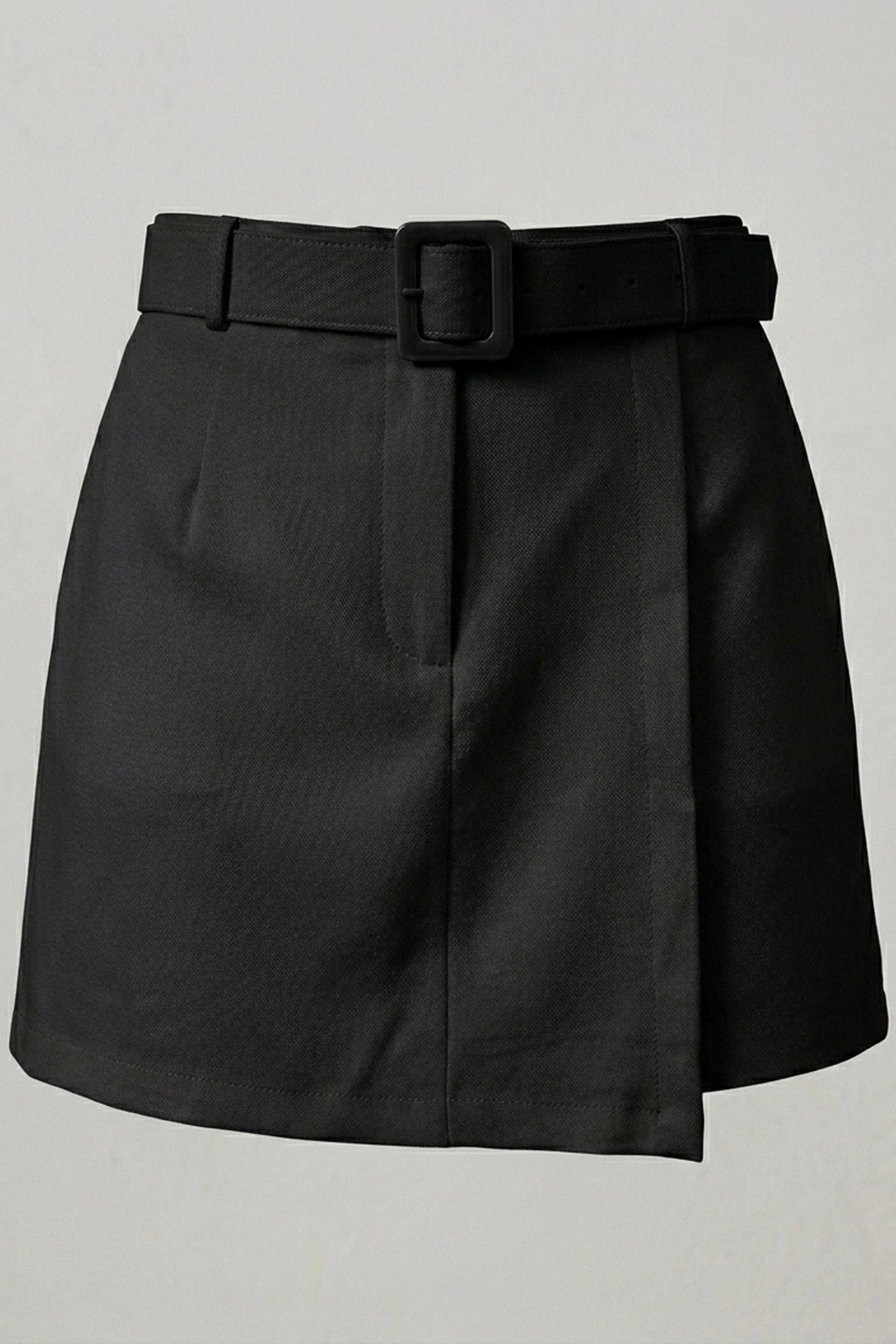Minifalda-Short Estructurado con Cinturón