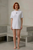 Camiseta Oversize Premium con Logo Bordado