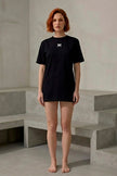 Camiseta Oversize Premium con Logo Bordado