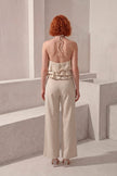 Set Top Halter Volantes + Palazzo JGz Celia