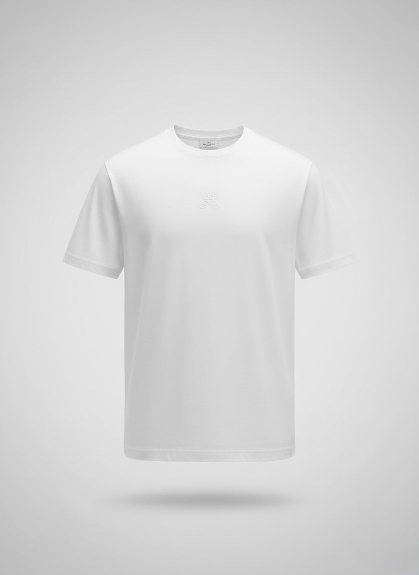Camiseta Oversize Premium con Logo Bordado