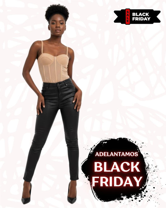 Pantalón Tipo Cuero