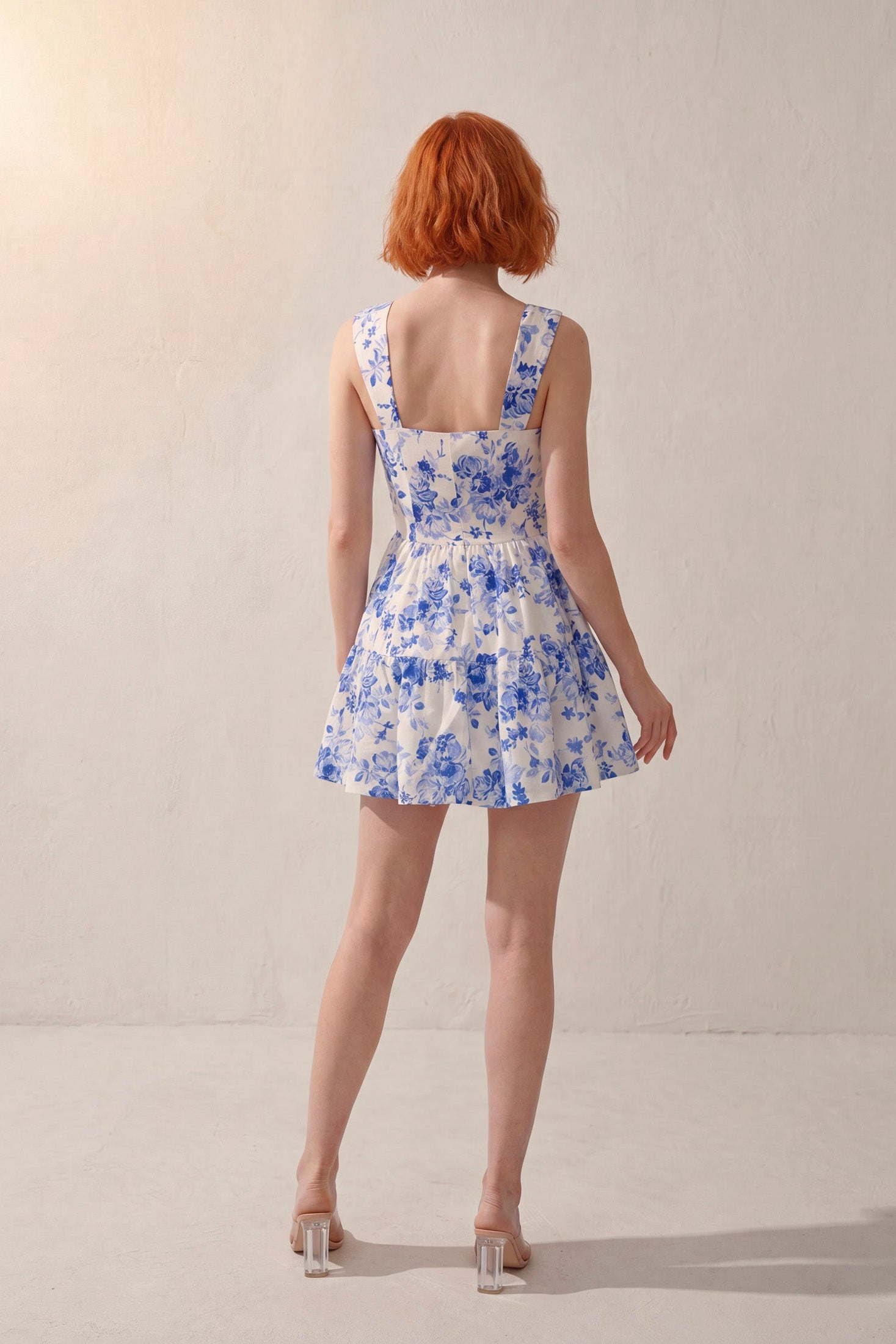 Vestido Porcelain · Mini Toile