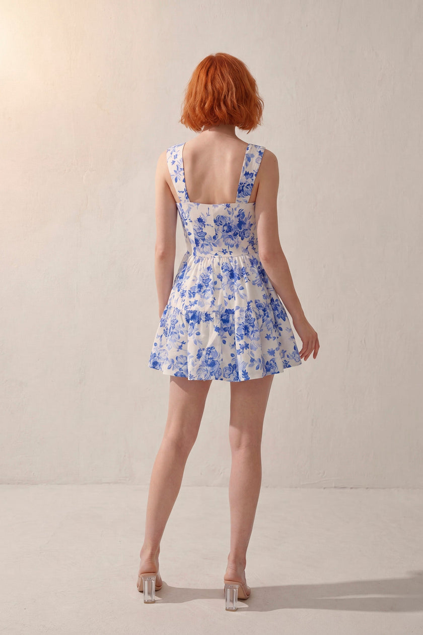 Vestido Porcelain · Mini Toile