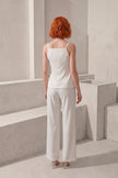 Set Chaleco Sastre + Palazzo Wide Leg