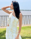 Maxi Vestido Hombro Cut-Out Lumière