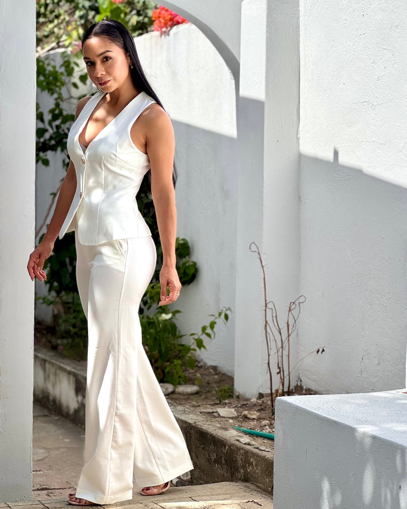 Set Noir · Chaleco Sastre + Pantalón Wide Leg