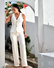 Set Noir · Chaleco Sastre + Pantalón Wide Leg