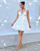 Vestido Blossom · Mini Floral Crema con Corset